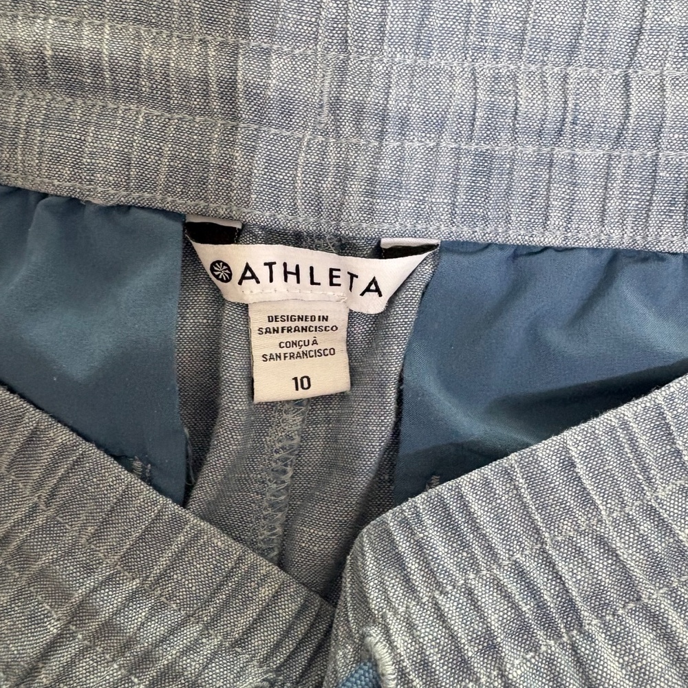 Athleta Retreat Linen Jogger - size 10 - Picture 5 of 7